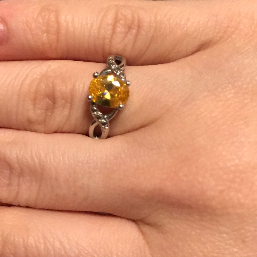 Citrine ring - size 6